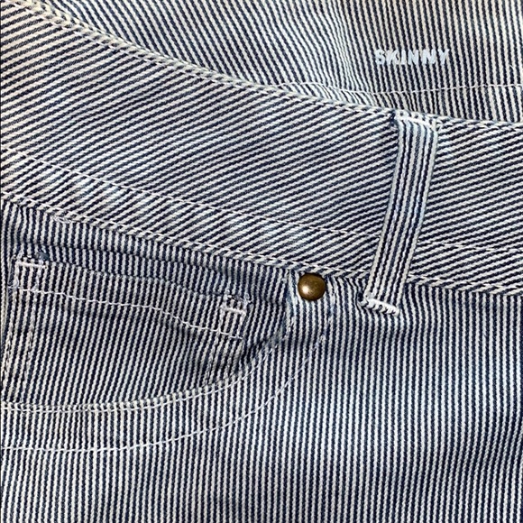 Railroad Stripe Denim - Picture 3 of 5